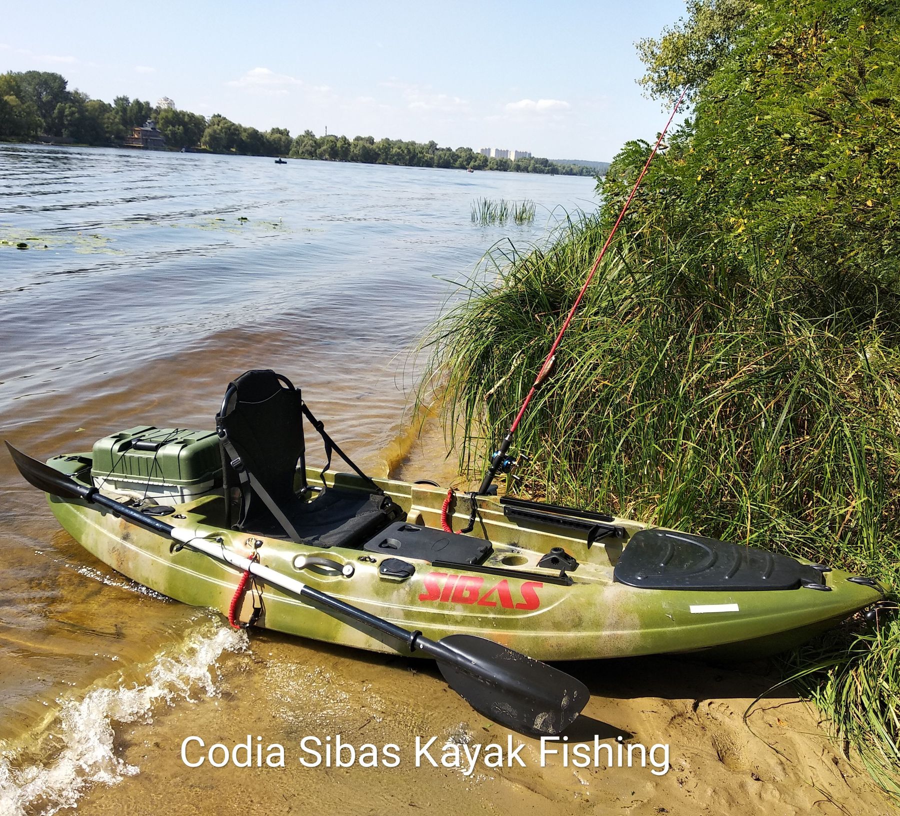 Кодиа Сибас рыбацкий каяк камуфляж для рыбалки охоты